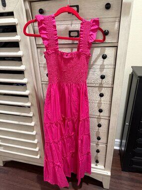 Kourt Pink Maxi Dress
